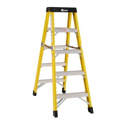 Bauer Ladder 5 ft Fiberglass Stepladder 35205